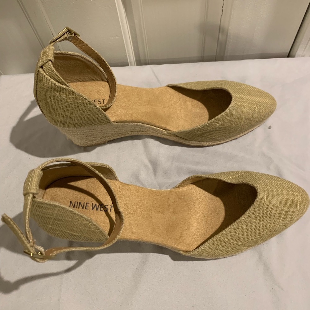 Canvas Wedge Espadrilles